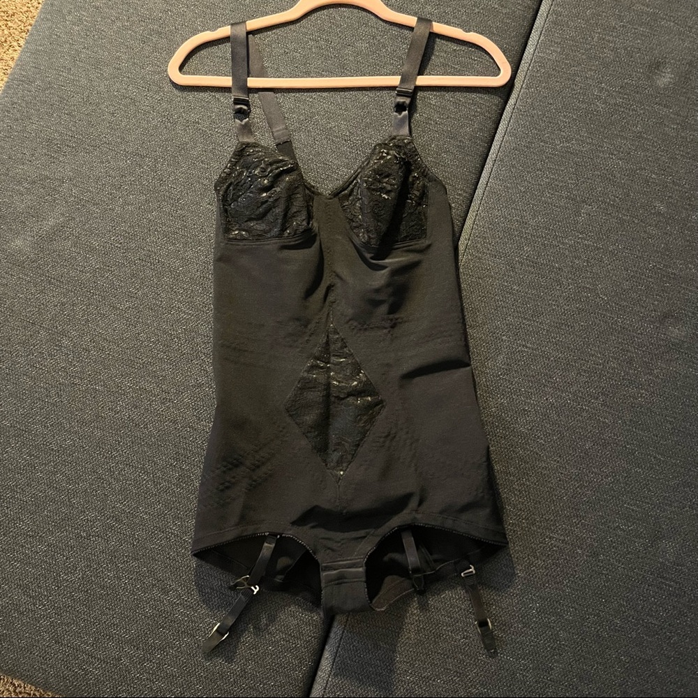 Rago black 9051 36B - Body Briefer Firm Shaping